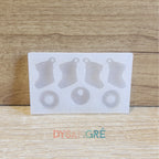 Moule en silicone Pampilles Botte de Noël