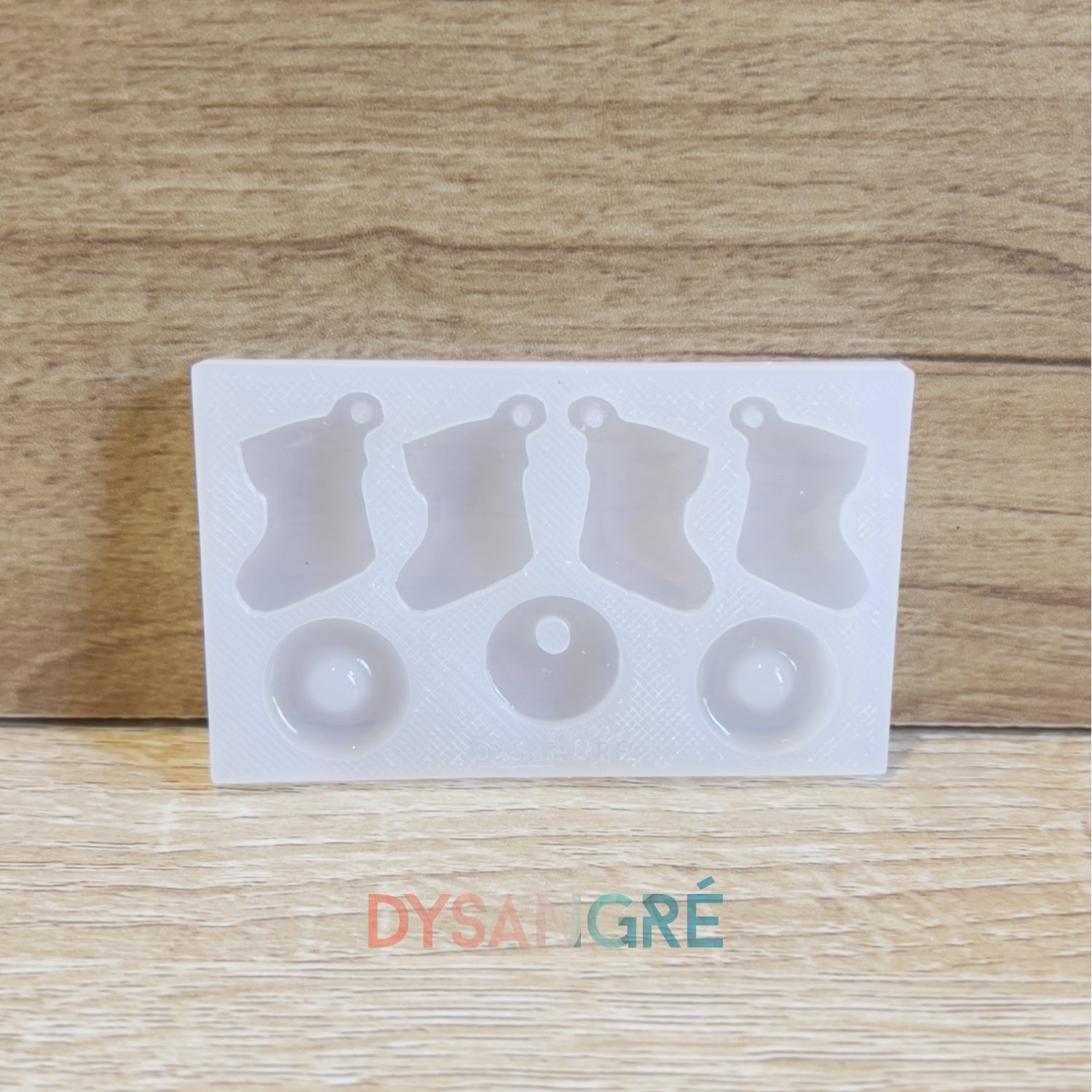 Moule en silicone Pampilles Botte de Noël