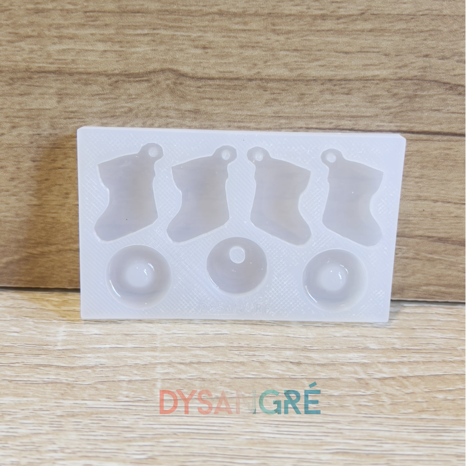 Moule en silicone Pampilles Botte de Noël