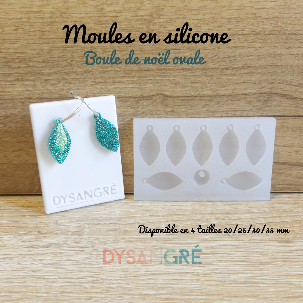 Moule en silicone Pampilles Guirlande de Noël