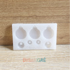 Moule en silicone Pampilles Boule de Noël