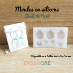 Moule en silicone Pampilles Boule de Noël