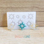 Moule en silicone Pampilles étoiles de Noël