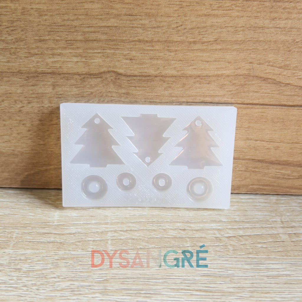 Moule en silicone Pampilles sapin