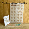 Moule en silicone Pampilles abeilles