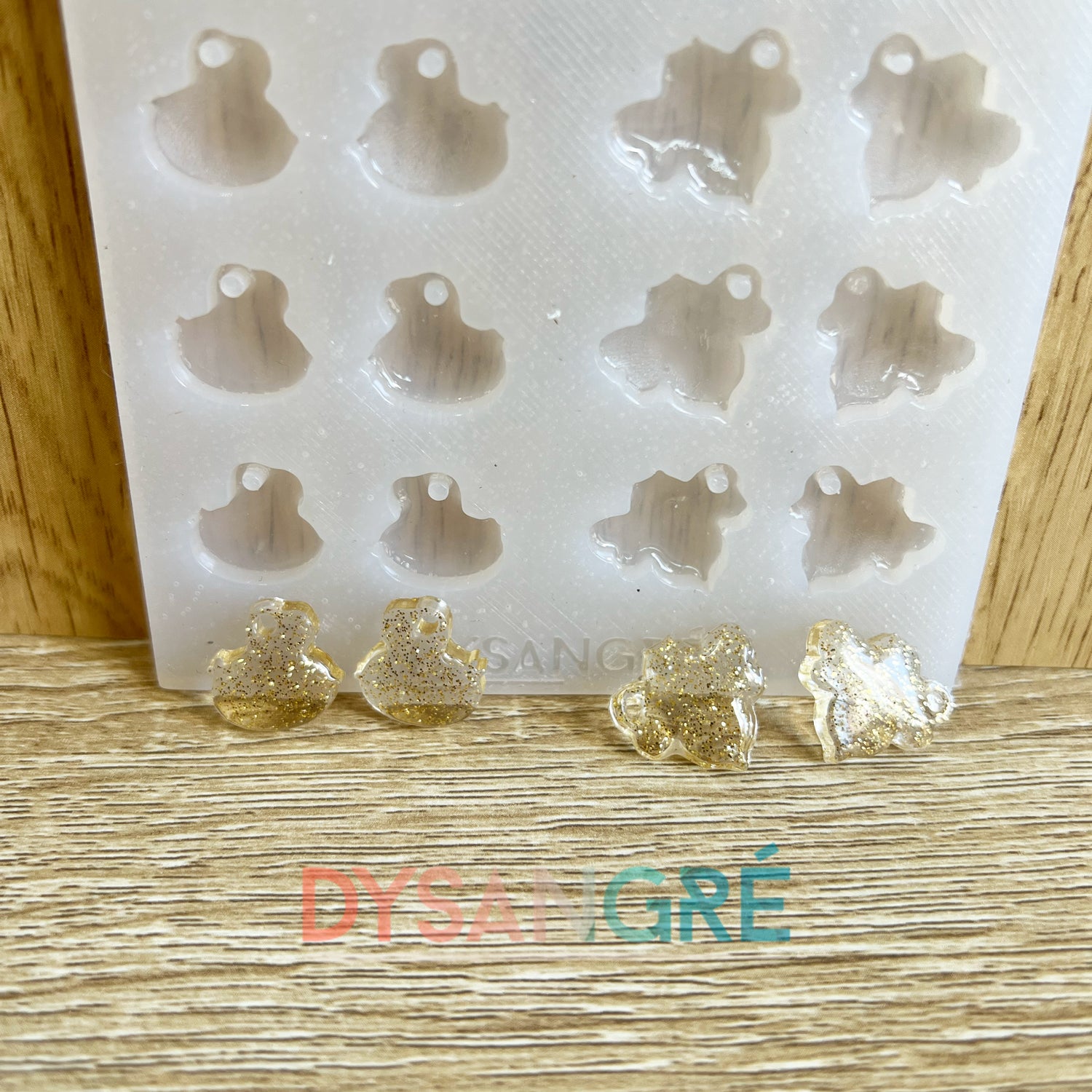 Moule en silicone Pampilles abeilles