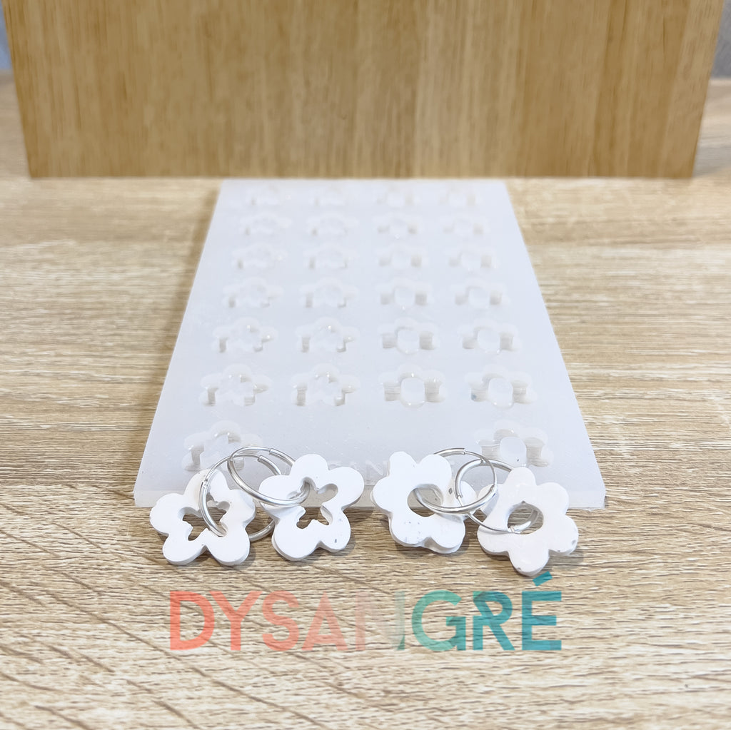 Moule en silicone Pampilles Fleurs