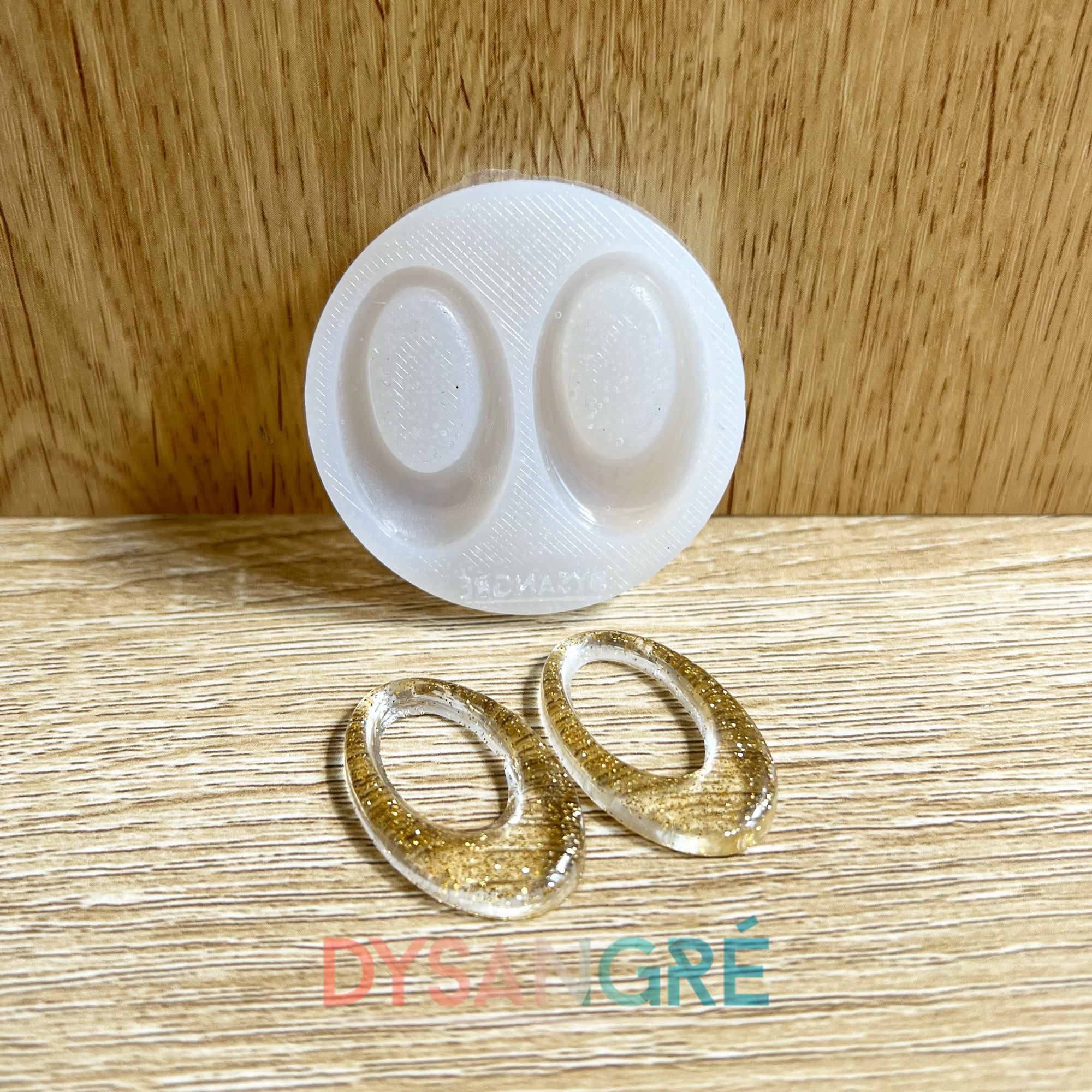 Moule en silicone Pampilles Oval