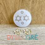 Moule en silicone Pampilles Étoiles