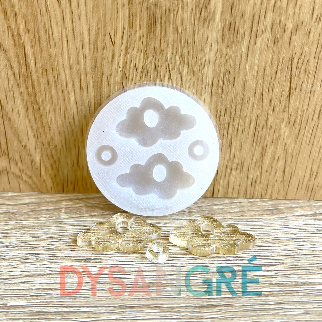 Moule en silicone Pampilles Nuage