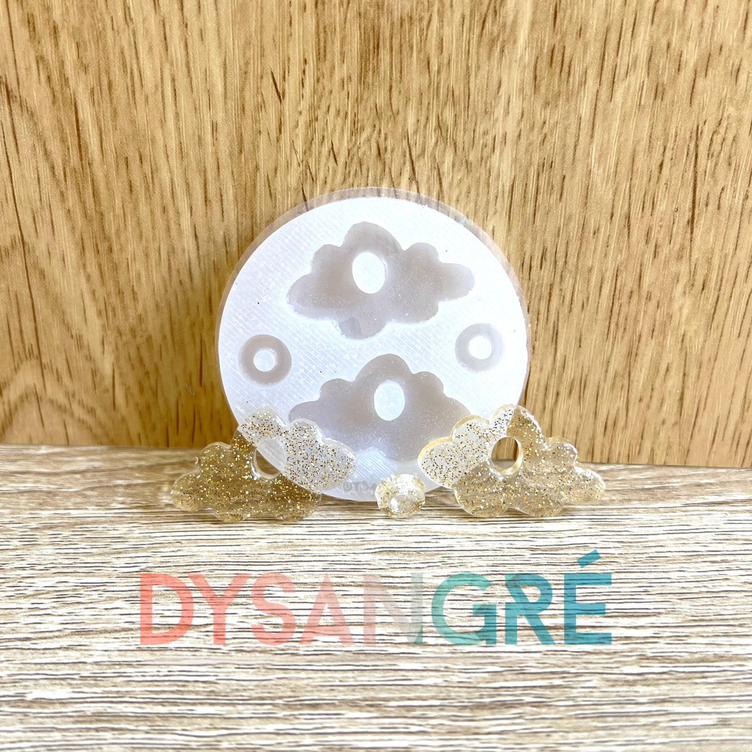 Moule en silicone Pampilles Nuage