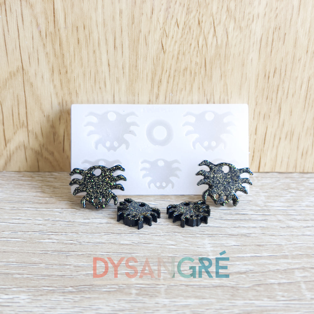 Moule en silicone Pampilles Araignée