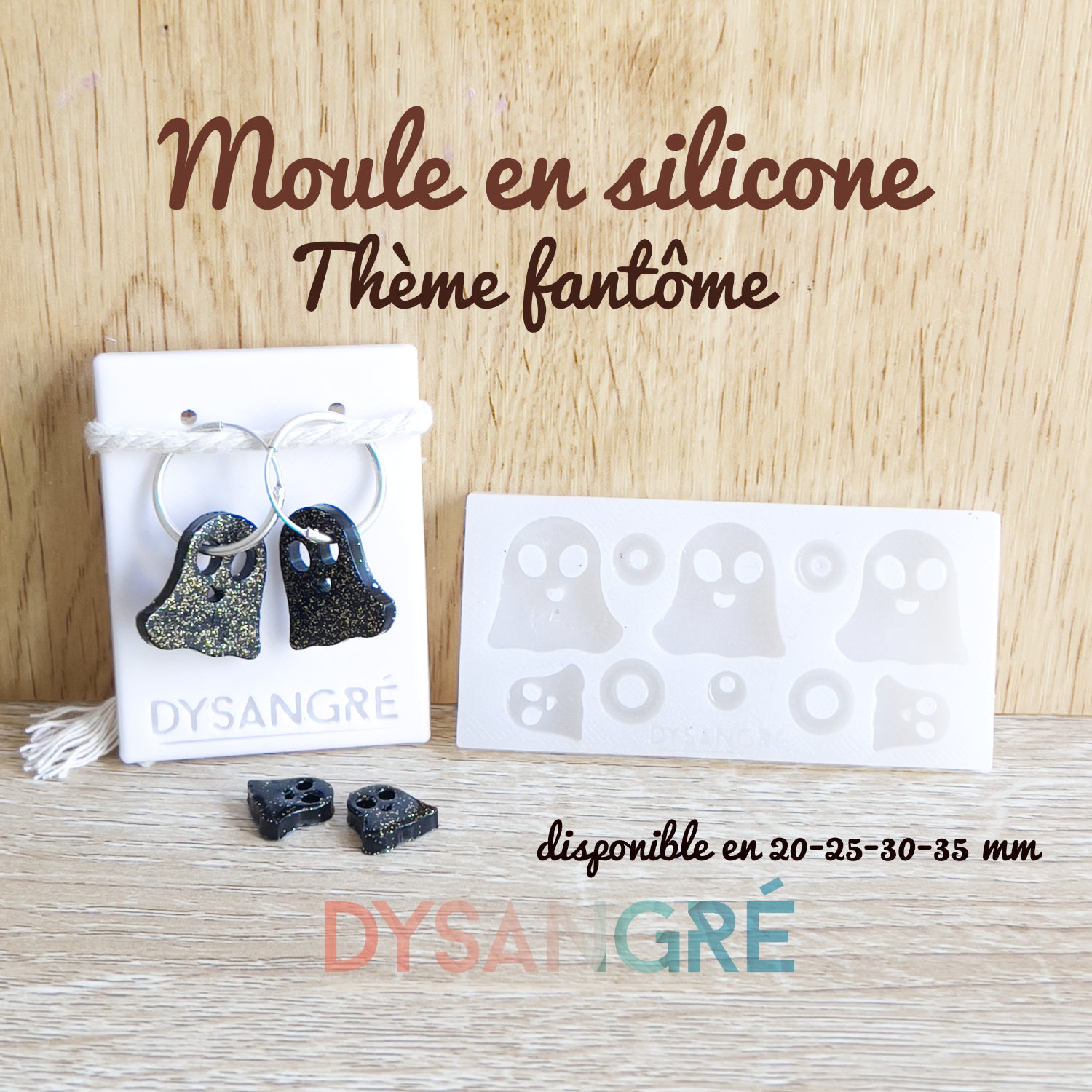 Moule en silicone Pampilles Fantôme