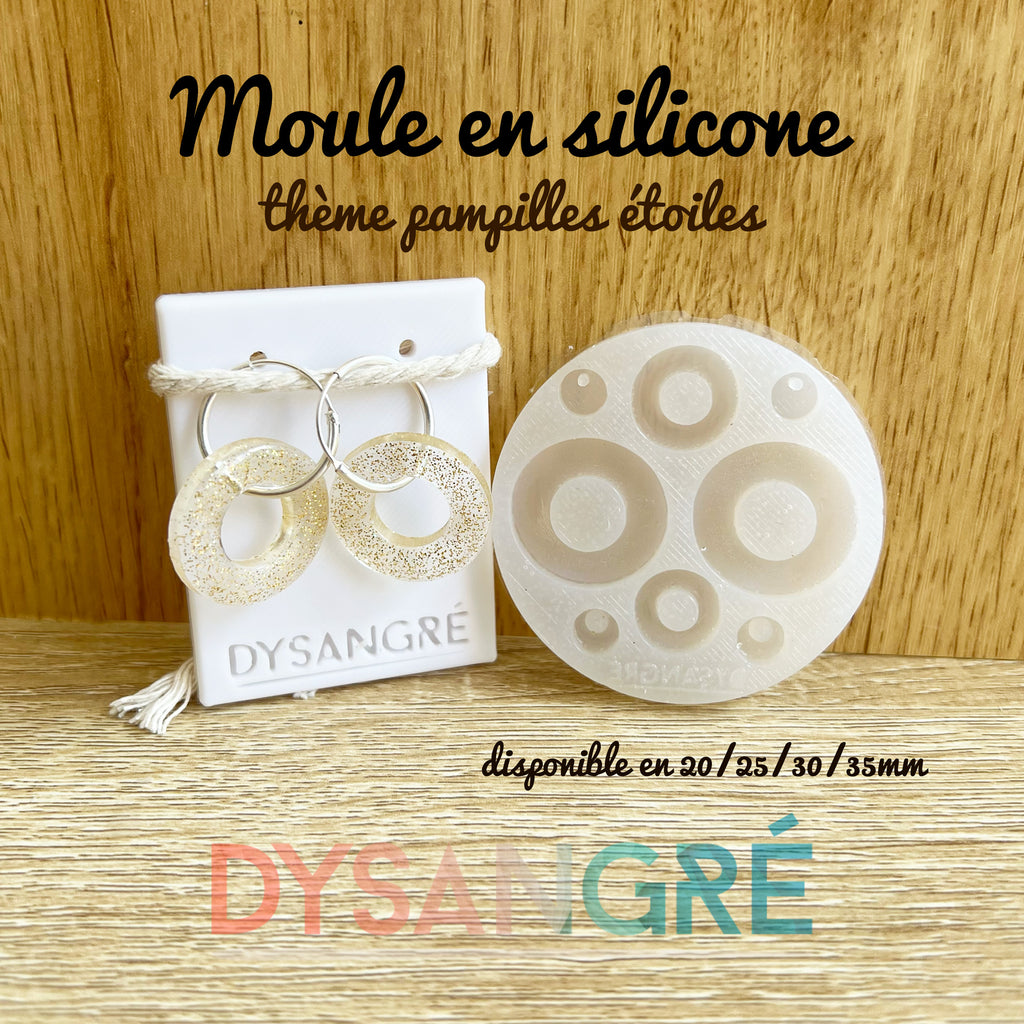 Moule en silicone Pampilles Ronde