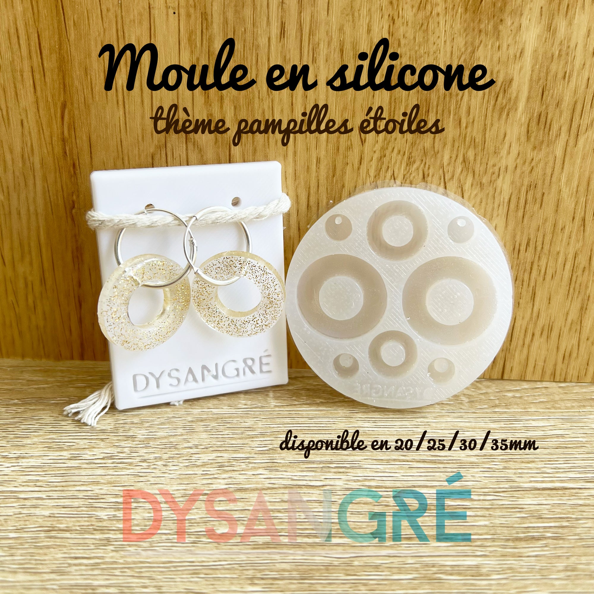 Moule en silicone Pampilles Ronde