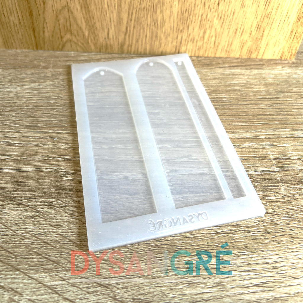 Moule en silicone marque-pages haut arrondie