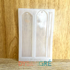 Moule en silicone marque-pages haut arrondie