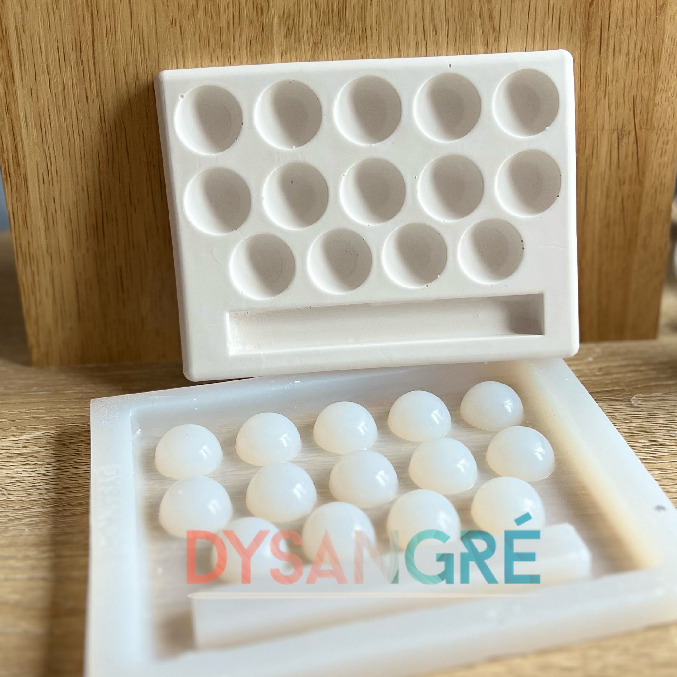 Moule en silicone Palette de peinture