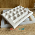 Moule en silicone Palette de peinture