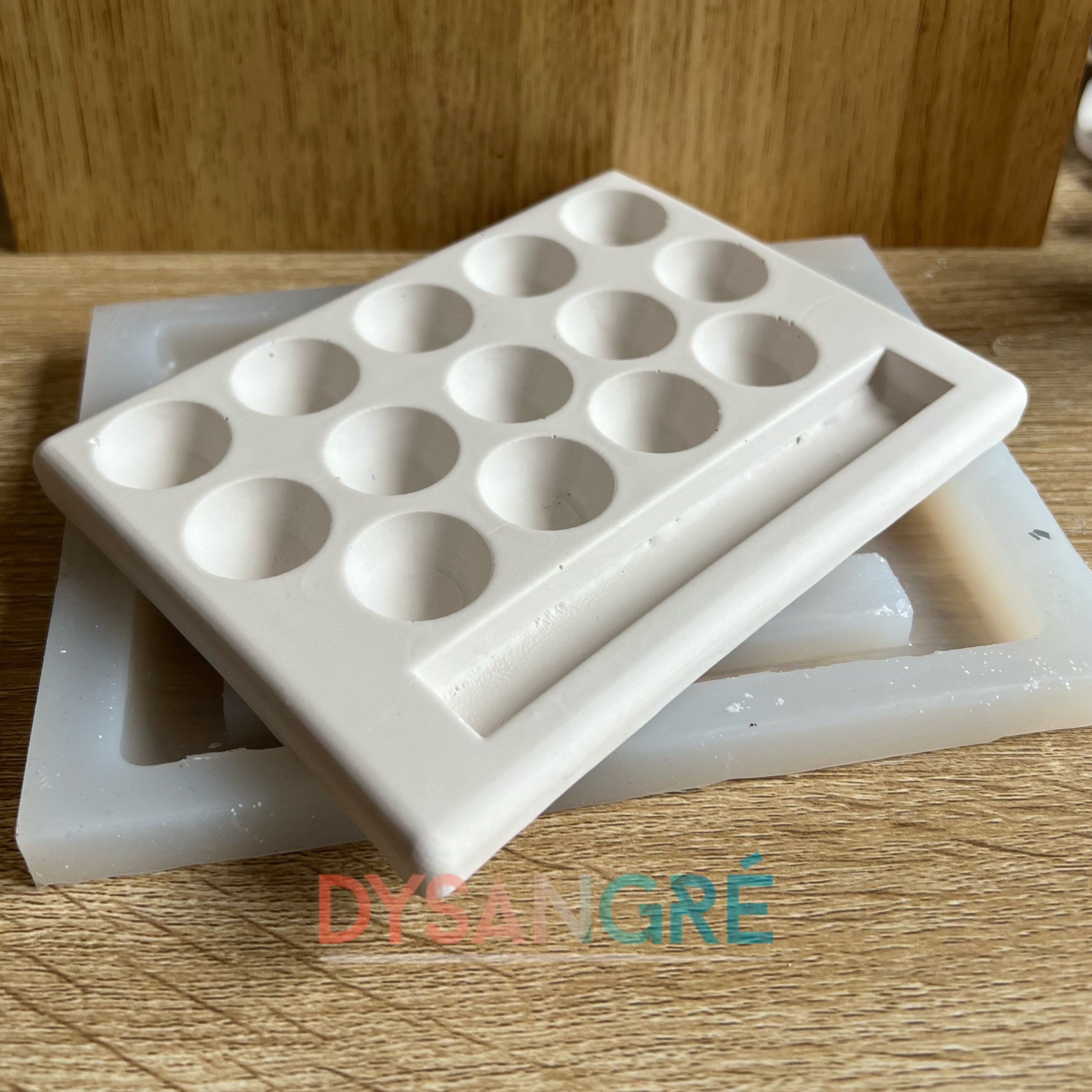 Moule en silicone Palette de peinture