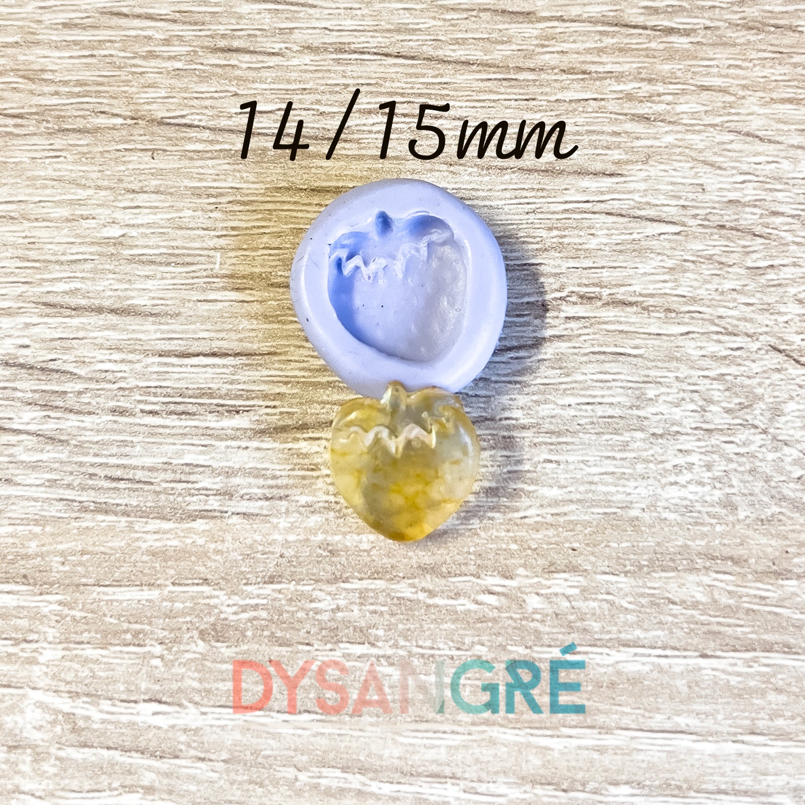Moule en silicone Fraise 14/15mm