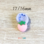 Moule en silicone Fraise kawai 17/16mm