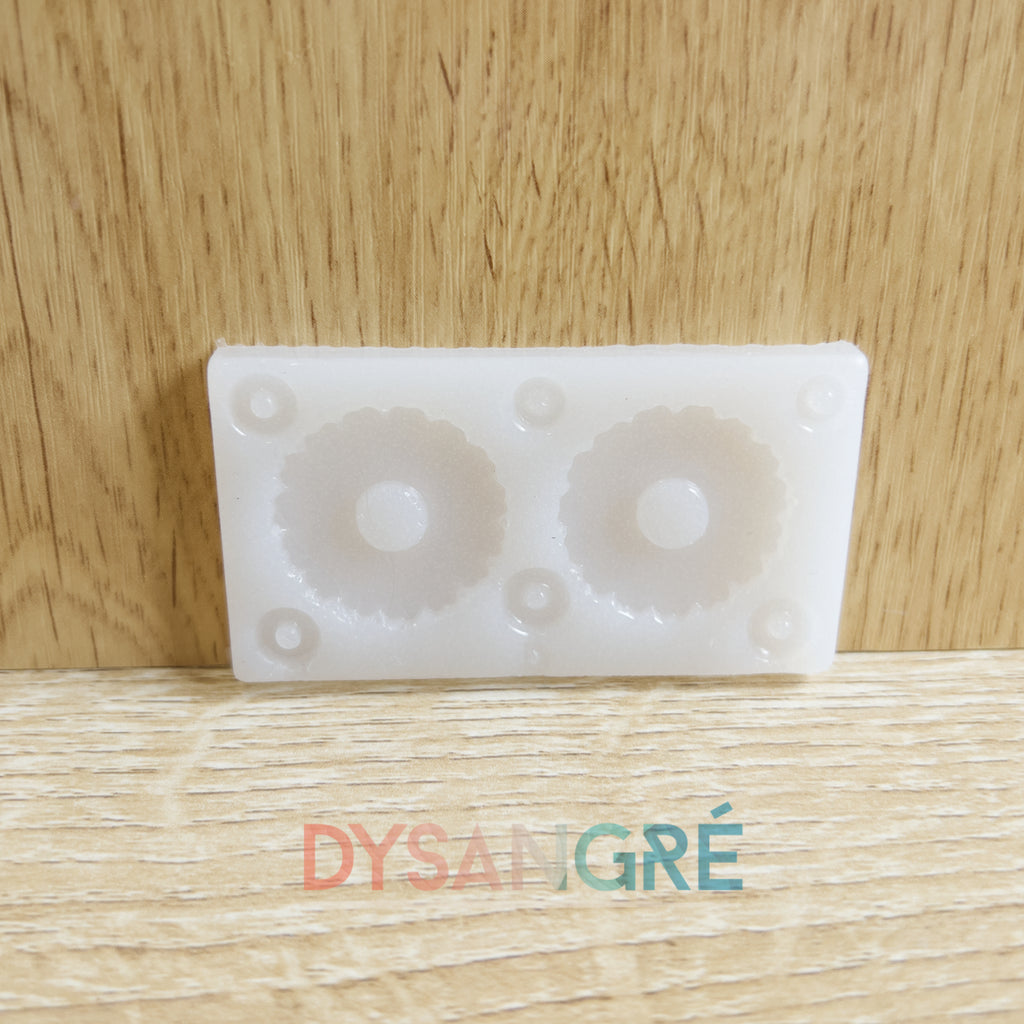 Moule en silicone Pampilles fleurs oeillets