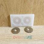 Moule en silicone Pampilles fleurs oeillets