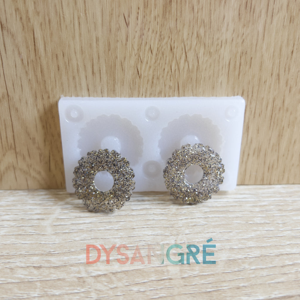 Moule en silicone Pampilles fleurs oeillets