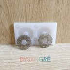 Moule en silicone Pampilles fleurs oeillets