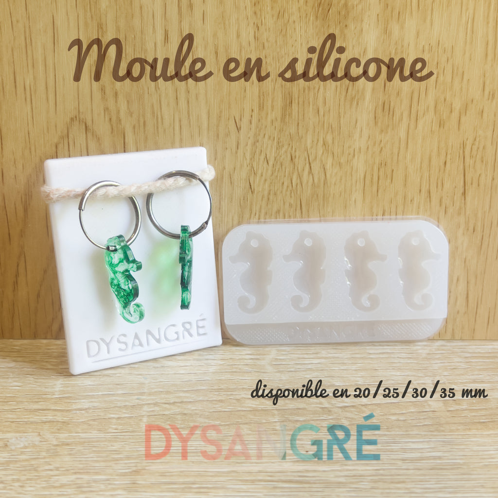 Moule en silicone Pampilles Hippocampe