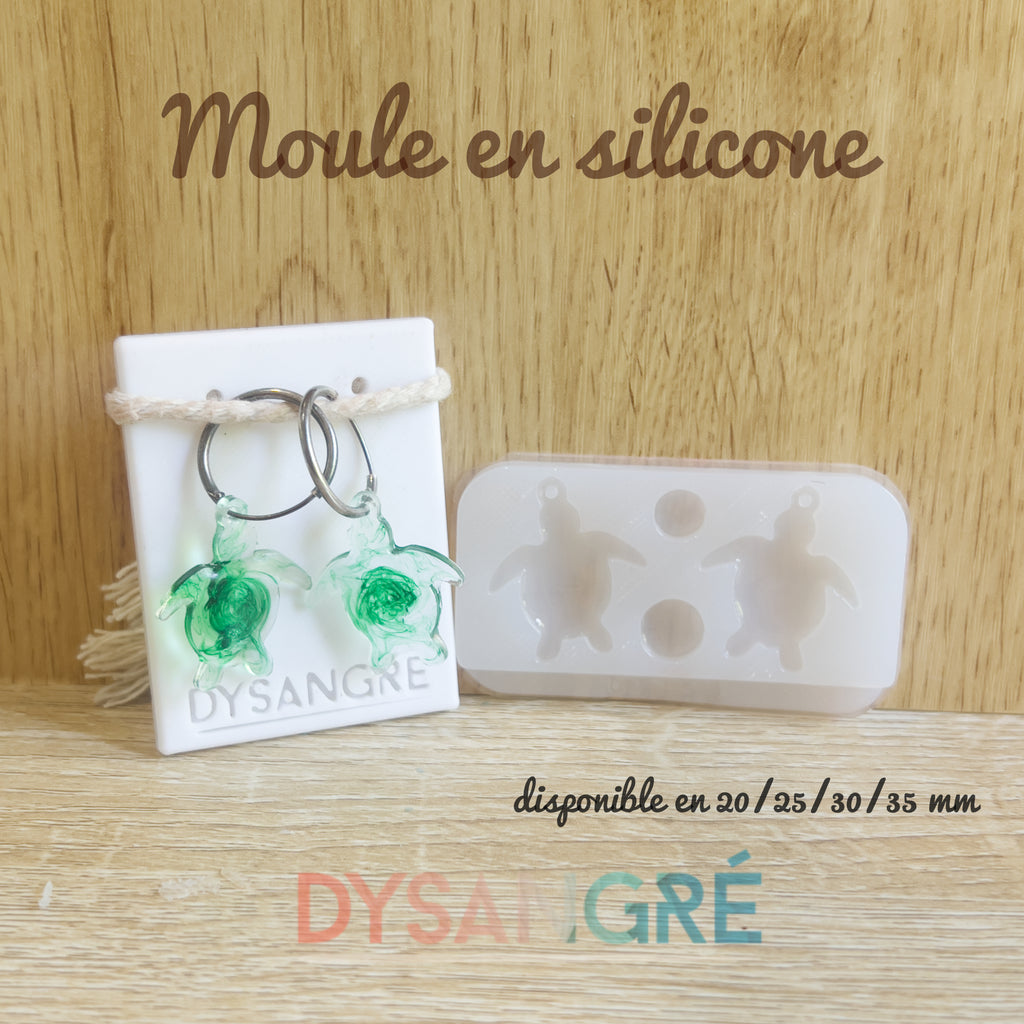 Moule en silicone Pampilles Tortue
