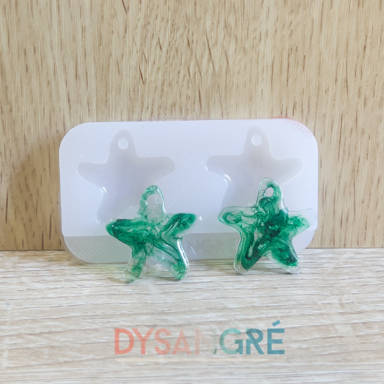 Moule en silicone Pampilles Etoiles de mer