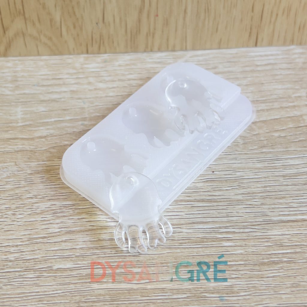 Moule en silicone Pampilles Méduse