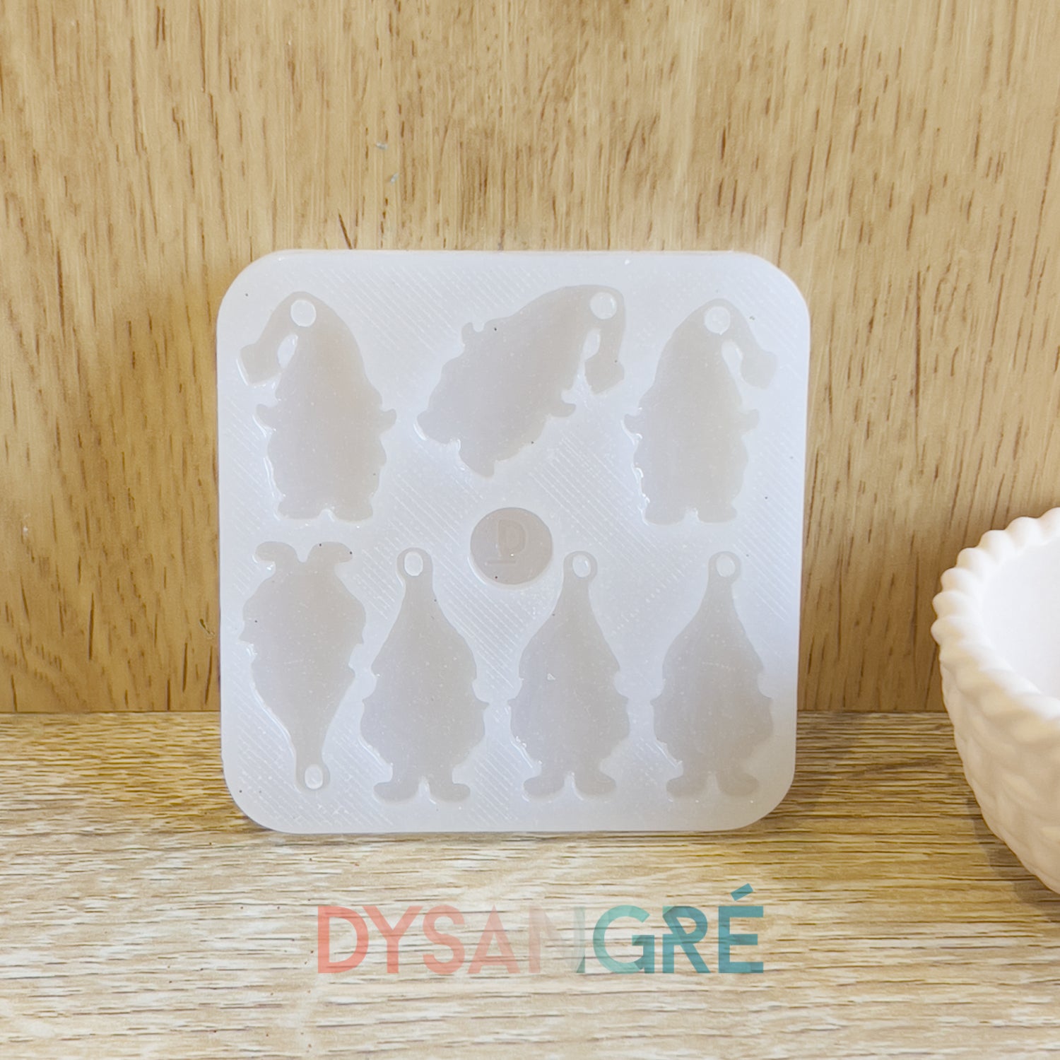 Moule en silicone Duo Pampilles Gnome de Noël