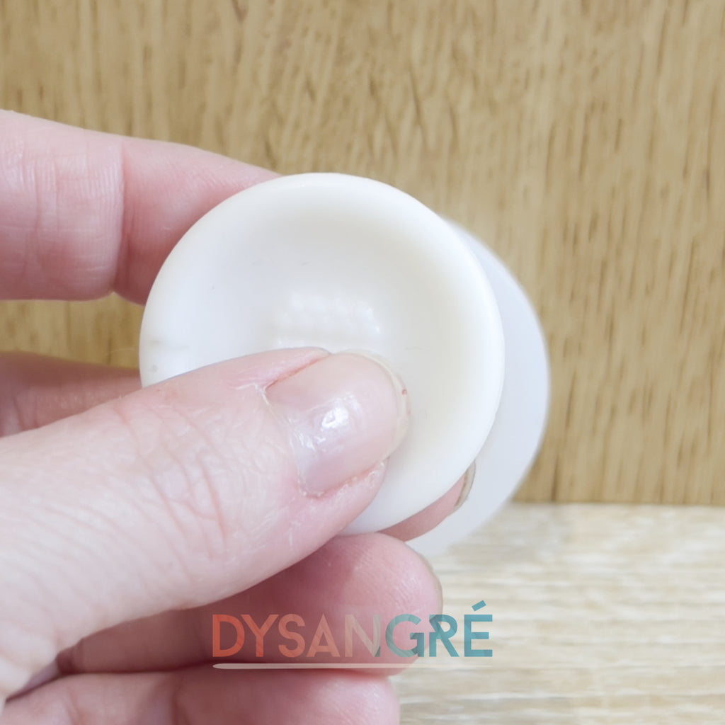 Moule en silicone Galets anti-stress texturé, Worry Stone 34mm