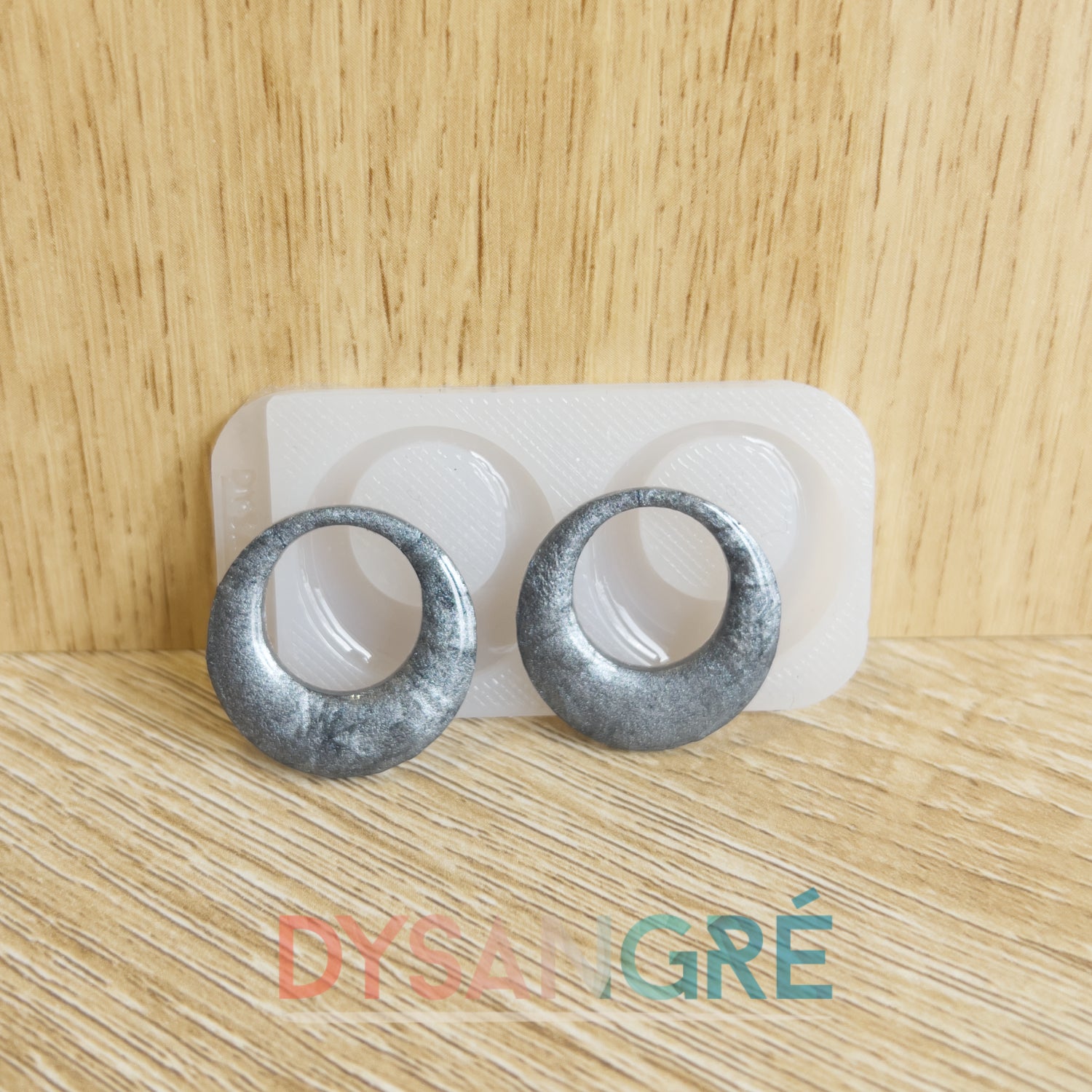 Moule en silicone Pampille Créole ronde