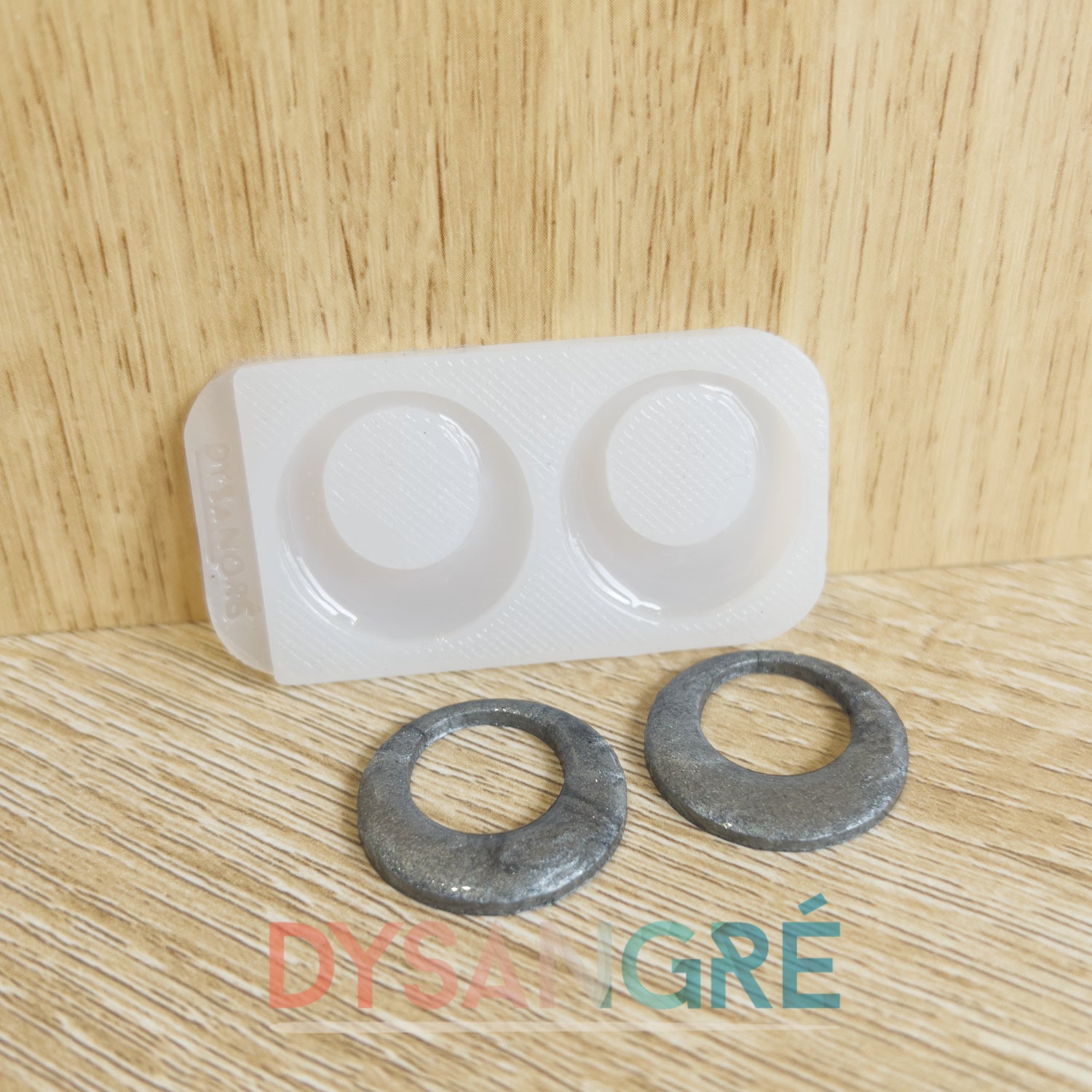 Moule en silicone Pampille Créole ronde