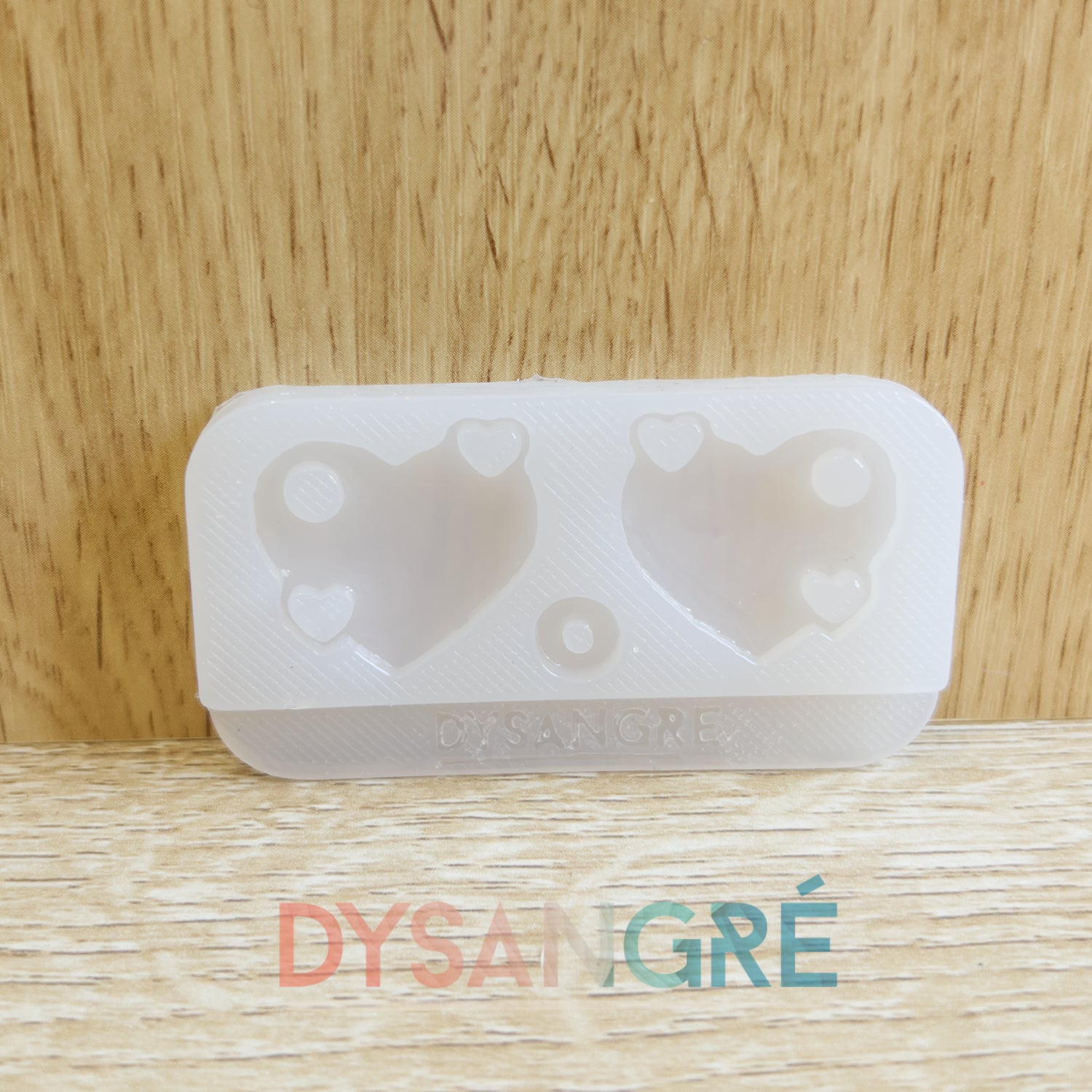 Moule en silicone Pampilles Triple Coeur