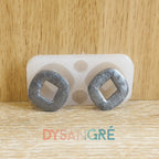 Moule en silicone Pampille Losange évidé