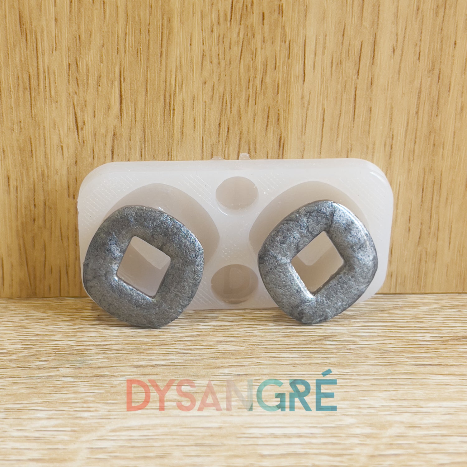 Moule en silicone Pampille Losange évidé