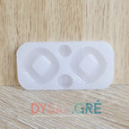 Moule en silicone Pampille Losange évidé