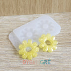 Moule en silicone Pampille fleurs paquerettes