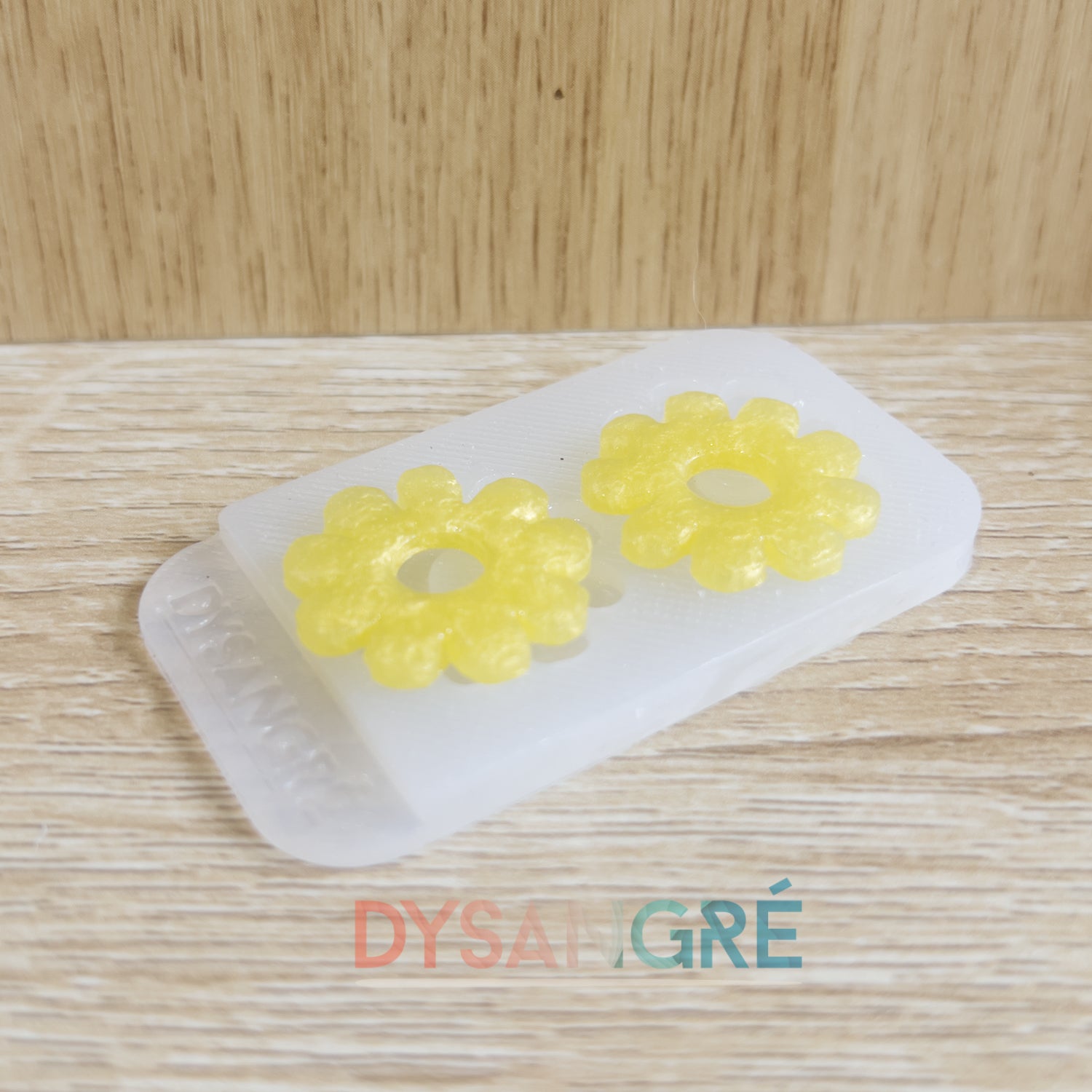 Moule en silicone Pampille fleurs paquerettes