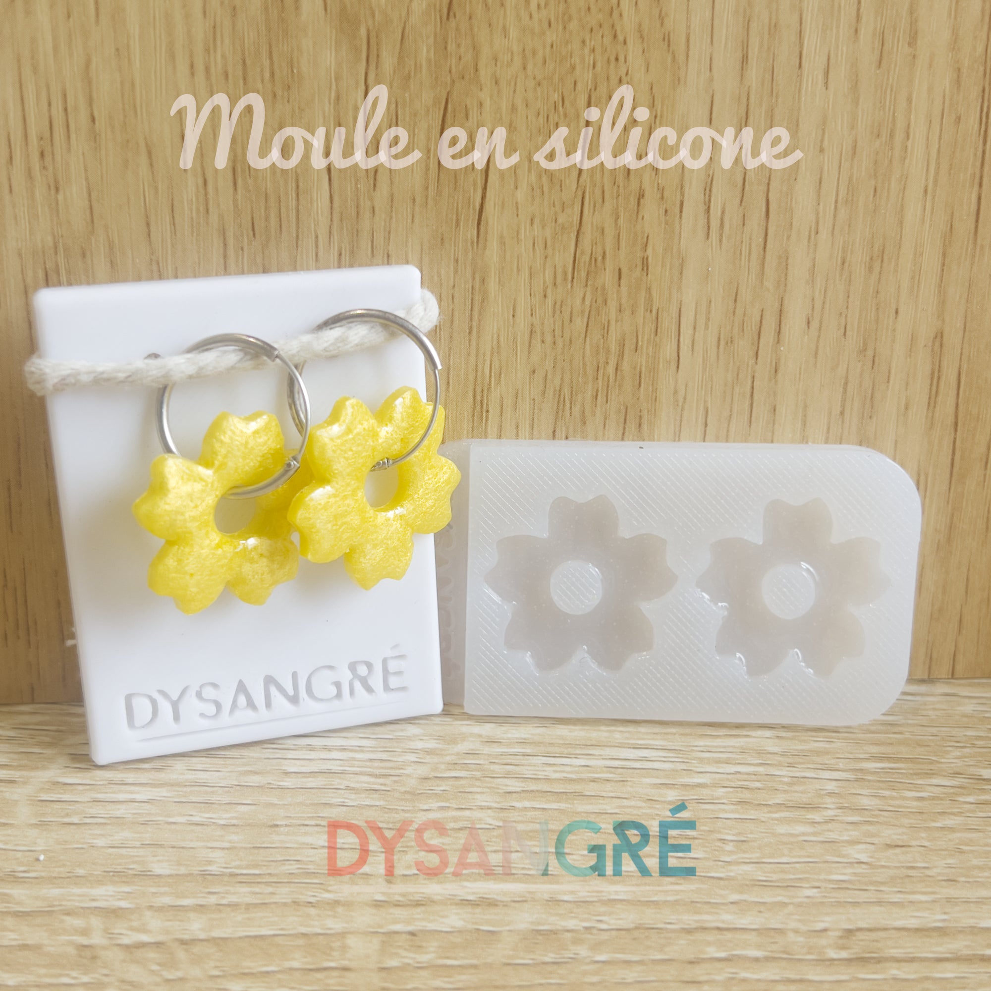 Moule en silicone Pampille fleur de Thiaré