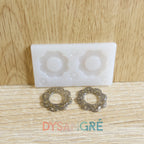 Moule en silicone Pampilles Fleurs évidées