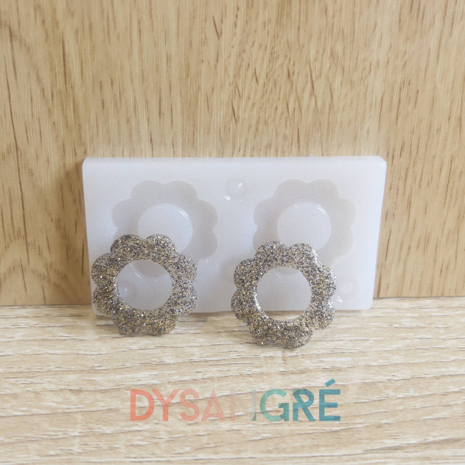 Moule en silicone Pampilles Fleurs évidées