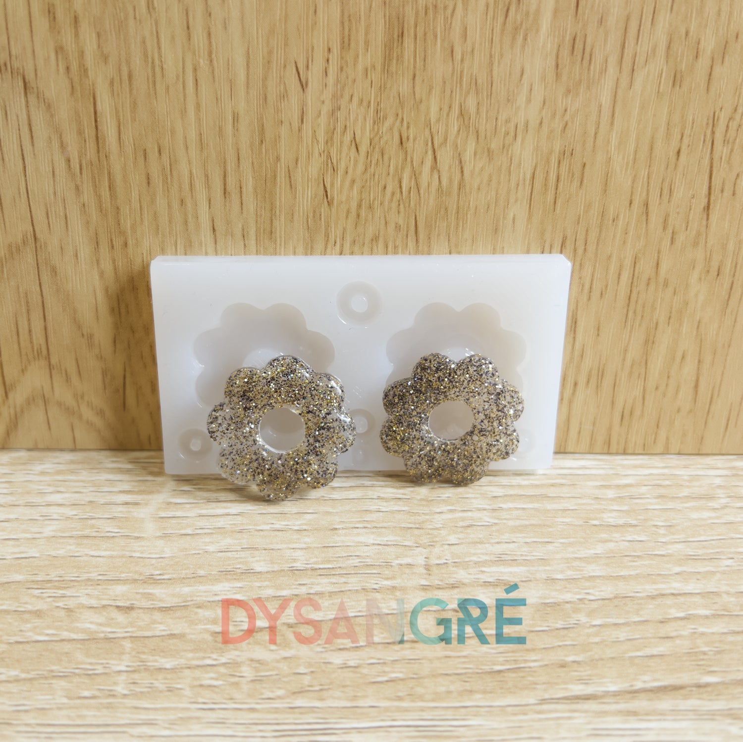 Moule en silicone Pampilles petites fleurs