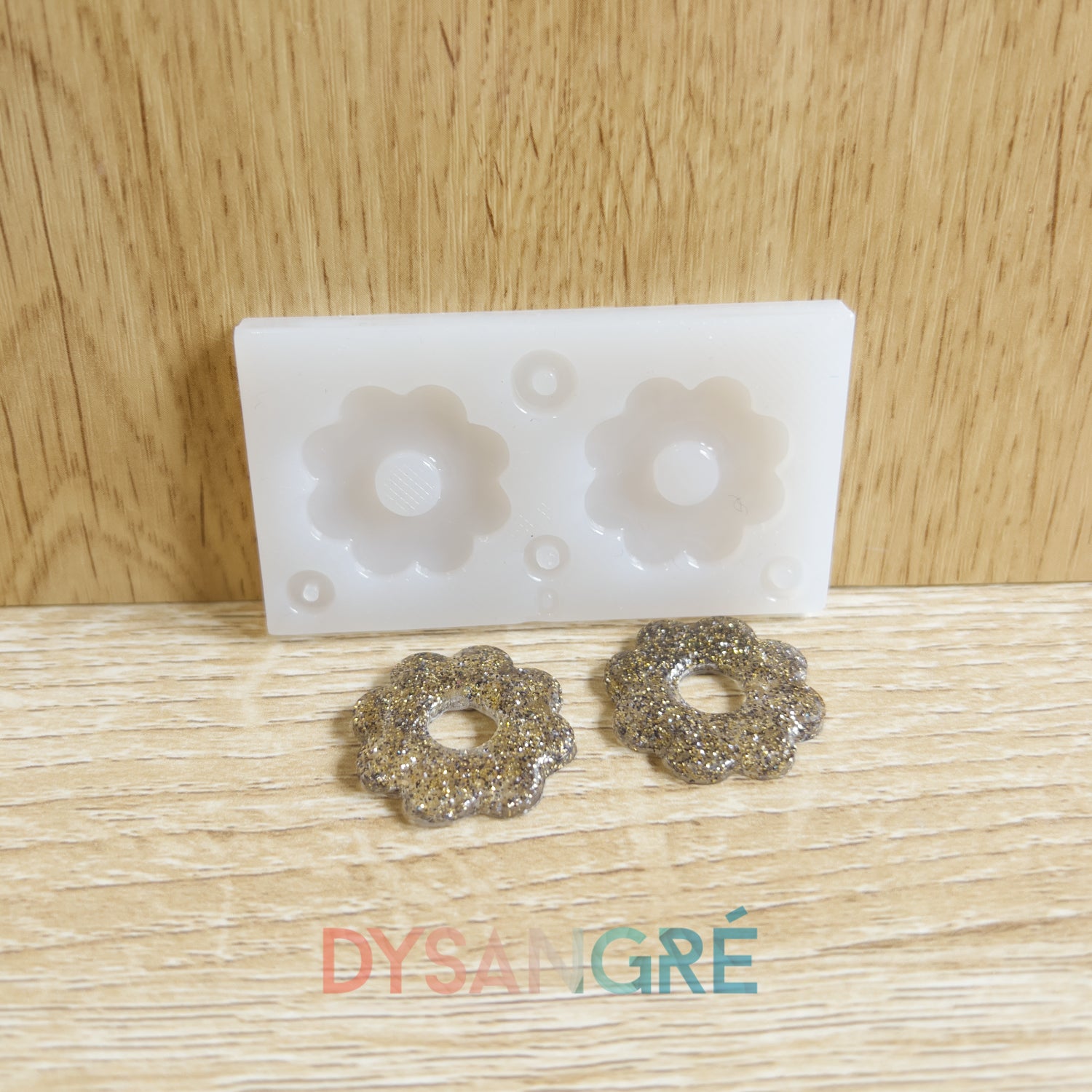 Moule en silicone Pampilles petites fleurs