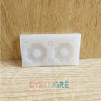 Moule en silicone Pampilles fleurs bulles